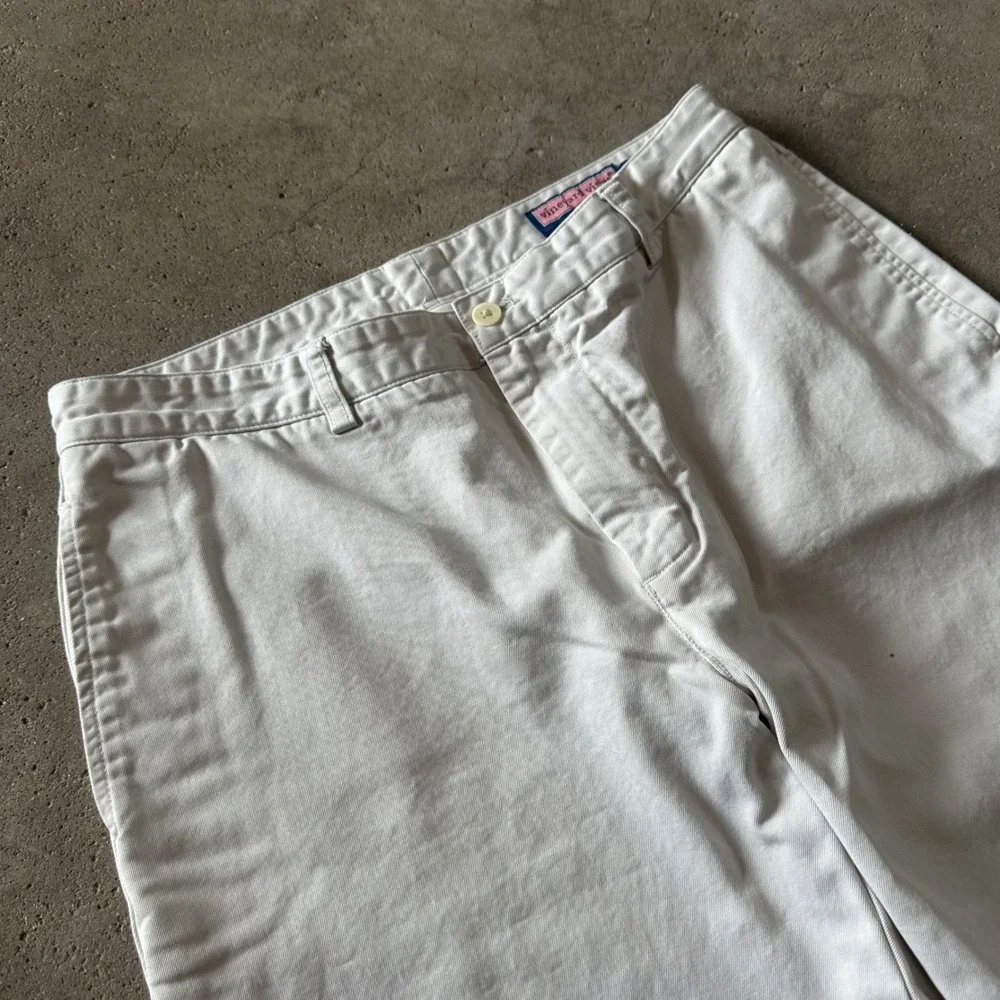 Vineyard Vines Club Pant Men 33x30 Stone Khaki Cotton Chino Classic Fit Pants